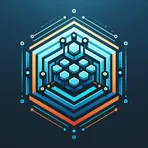 My logo: cool hexagons